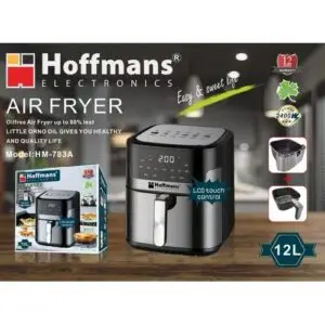 Hoffmans Digital Air Fryer – 12L, 2400W (Model HM783A)
