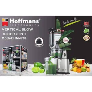 Hoffmans HM-638 2-in-1 Vertical Slow Juicer - Image 3