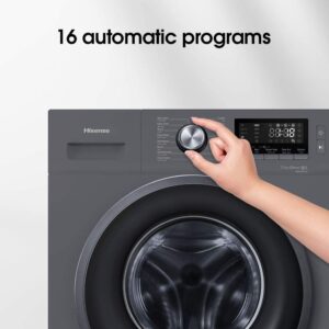 Hisense Front Loader Washing Machines (6kg–12kg) - Image 5