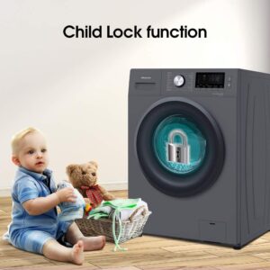 Hisense Front Loader Washing Machines (6kg–12kg) - Image 6