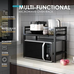 Microwave Oven Storage Rack - Image 4